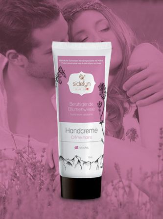 Handcreme beruhigende Blumenwiese